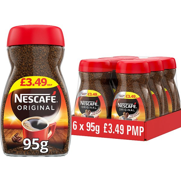 Nescafe Original Instant Coffee 95g £3.49pm