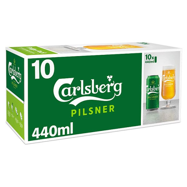 Carlsberg Danish Pilsner 10 x 440ml