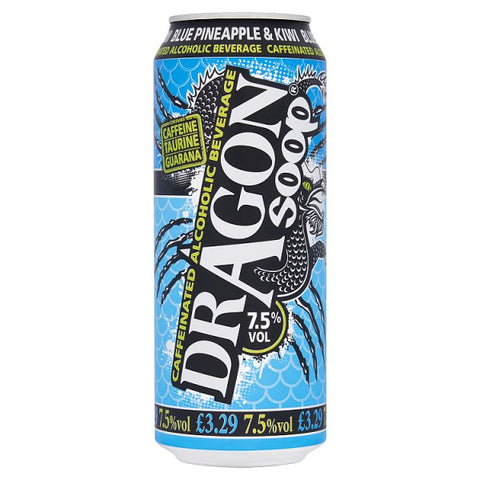 Dragon Soop Blue Pineapple & Kiwi 500ml