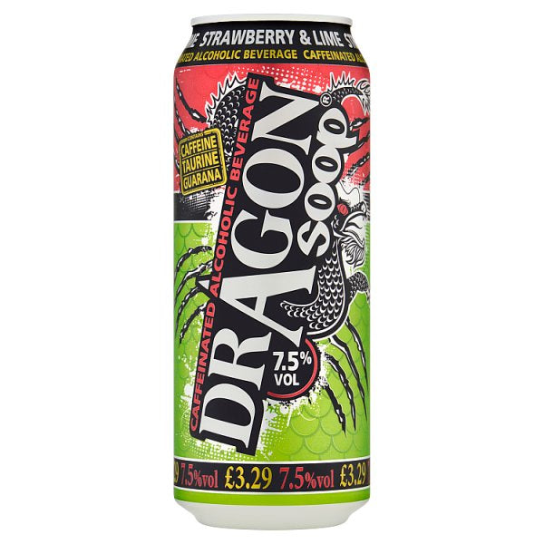 Dragon Soop Strawberry & Lime 500ml