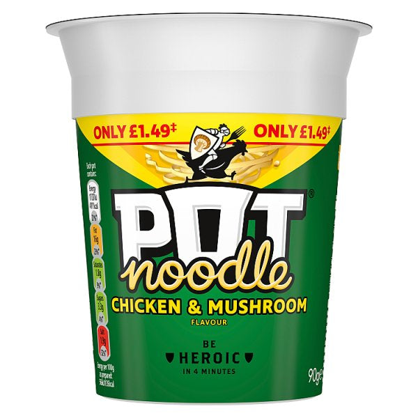 Pot Noodle Standard Pot Chicken & Mushroom 90 g