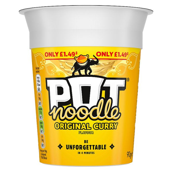 Pot Noodle Original Curry Flavour 90g