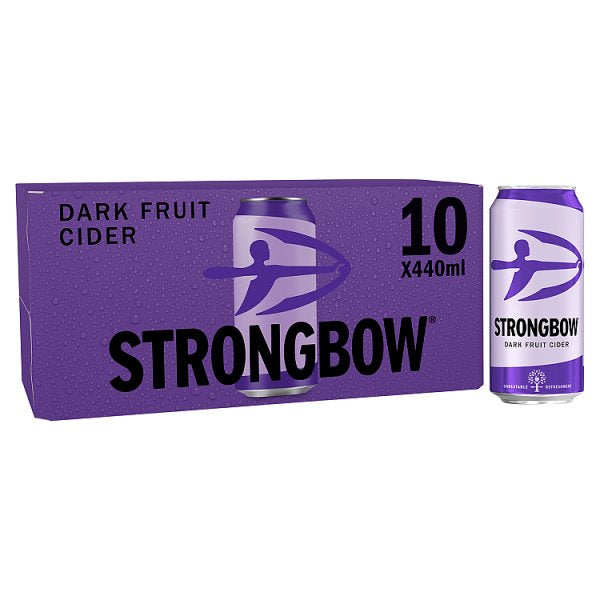 Strongbow Dark Fruit Cider 10 x 440ml