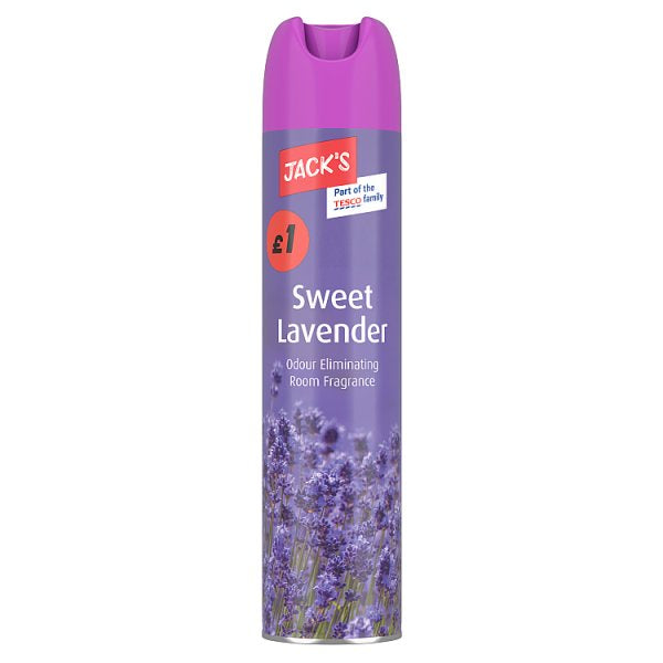 Jack's Sweet Lavender Odour Eliminating Room Fragrance 240ml