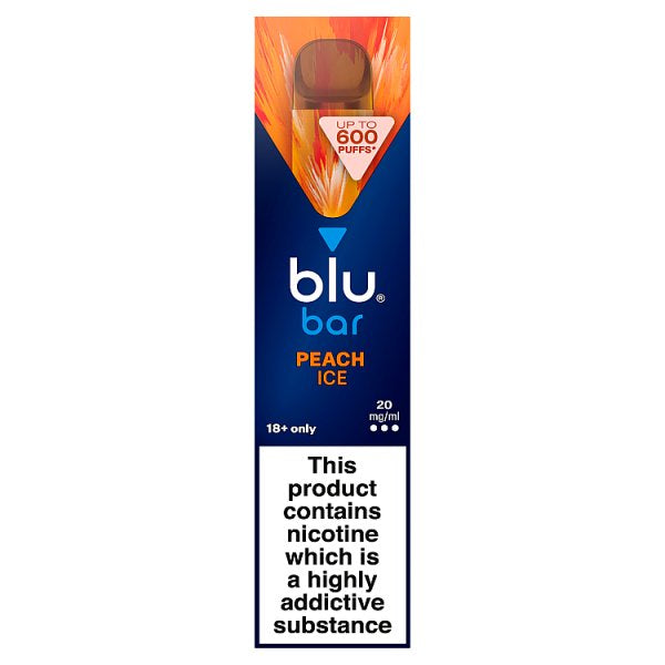 blu bar Peach Ice Disposable 20mg/ml