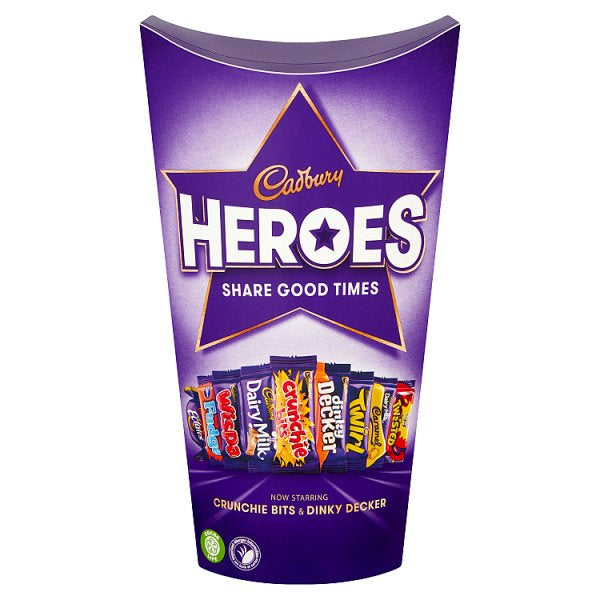 Cadbury Heroes Lrg Carton