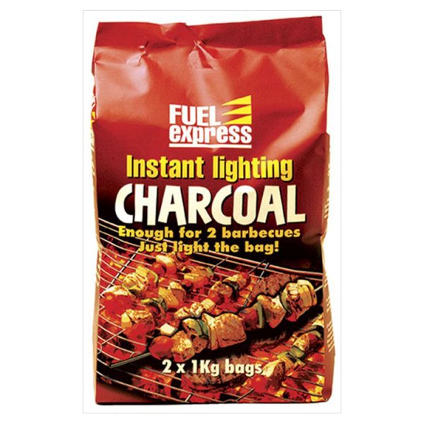 Fuel Express Instant Lighting Charcoal Bags 1kg