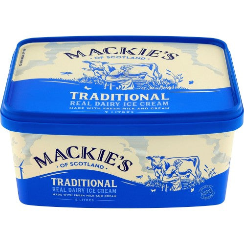 Mackies ice cream 2L
