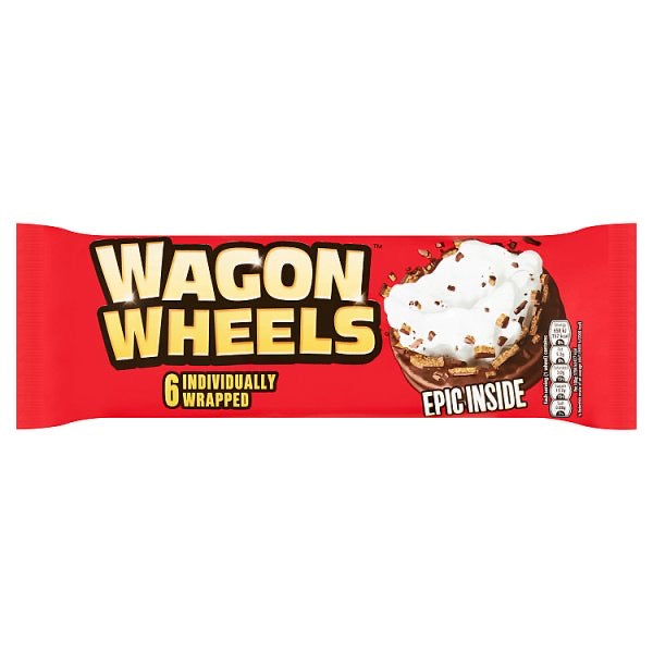 Wagon Wheels 6 Individually Wrapped