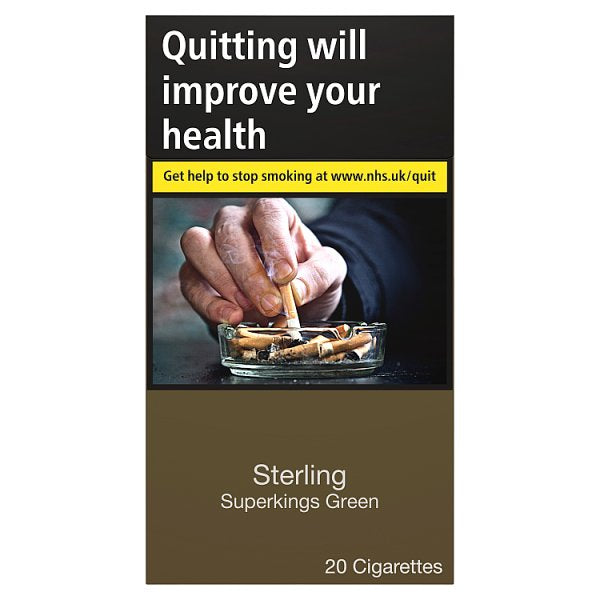 Sterling Superkings Green 20 Cigarettes