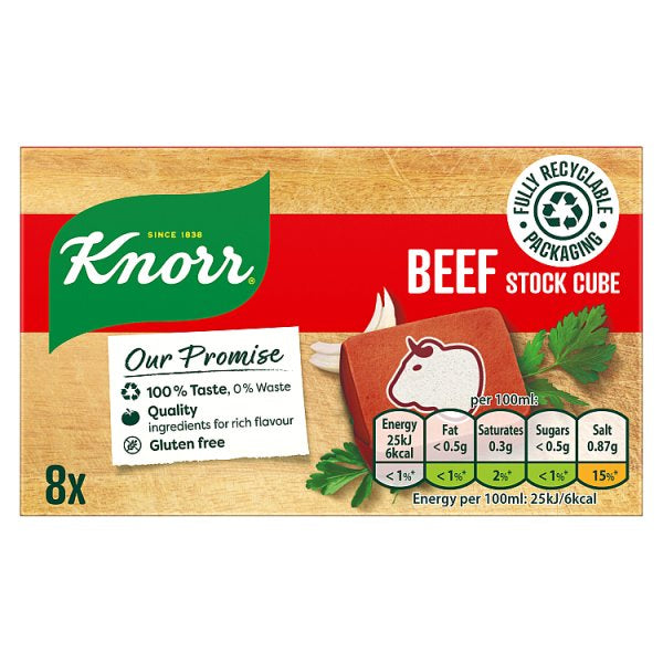 Knorr Stock cubes Beef 8 x 10 g