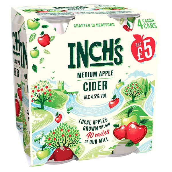Inch's Apple Cider 4 x 440Ml £5