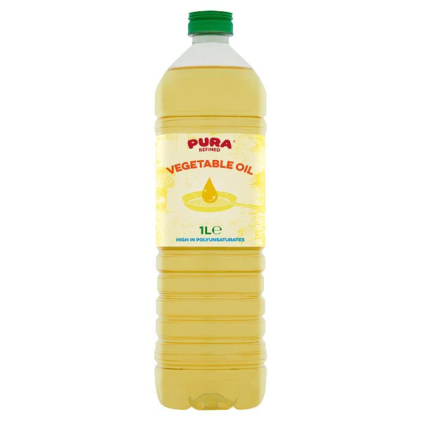 Pura Refined Vegetable Oil 1L