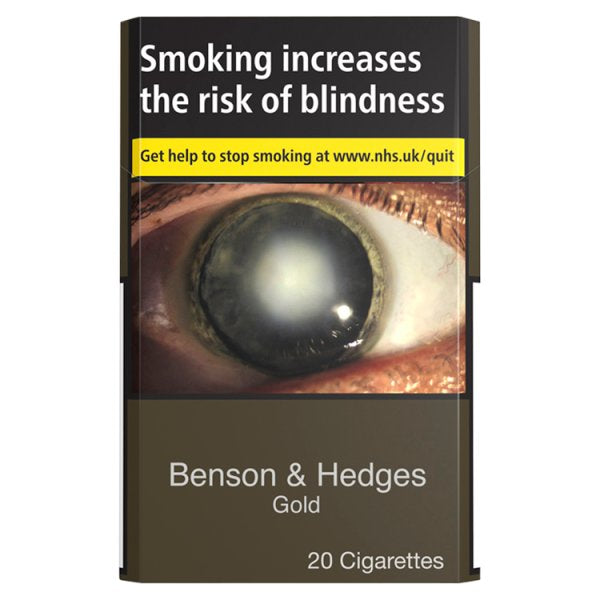 Benson & Hedges Gold 20 Cigarettes [TTT ]