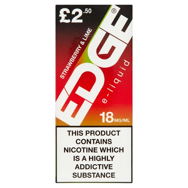 Edge Strawberry & Lime E-Liquid 18mg/ml 10ml [PM £2.50 ]