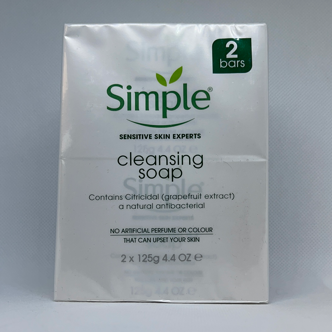 Simple Cleansing Facial Wipe 2 bars