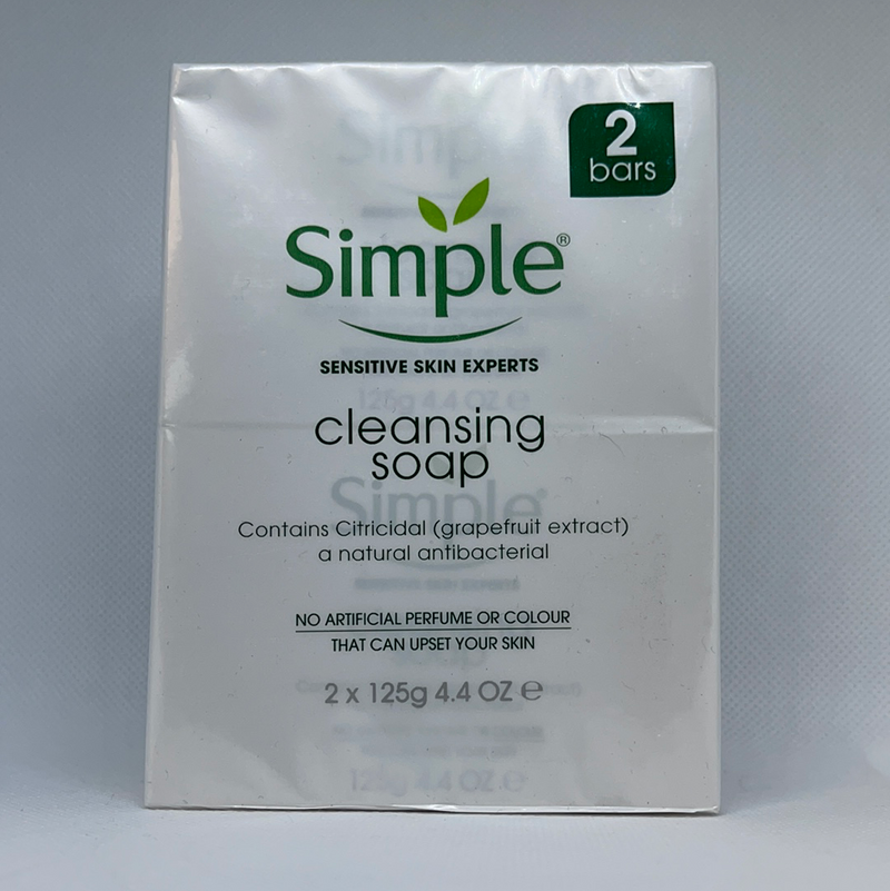 Simple Cleansing Facial Wipe 2 bars