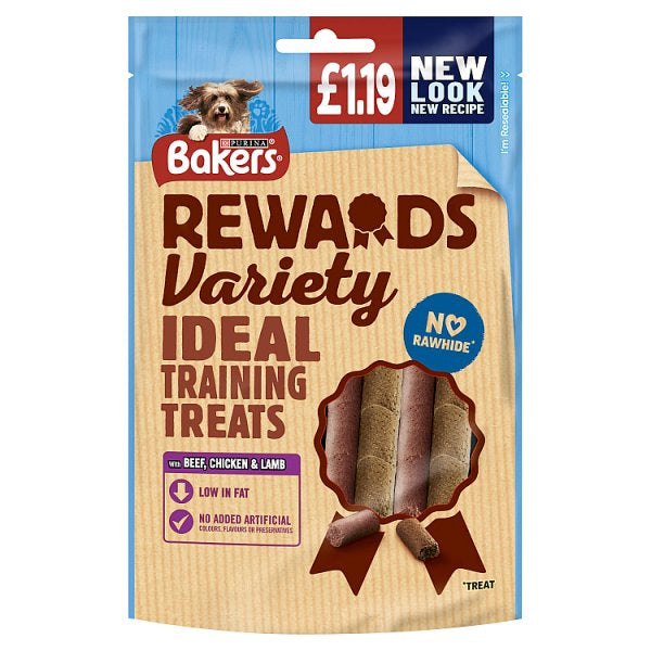 BAKERS Dog Treats Mixed Variety Rewards PMP 100g