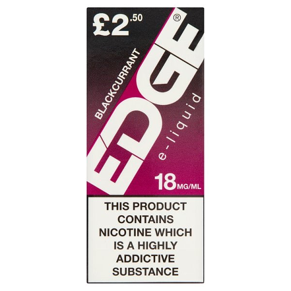 Edge Blackcurrant E-Liquid 18mg/ml 10ml [PM £2.50 ]