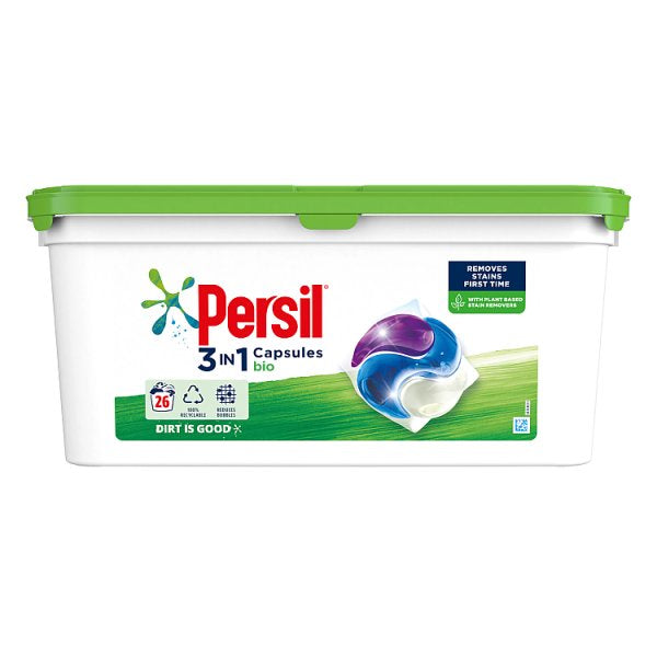 Persil Bio Laundry Washing Capsules 26 Wash