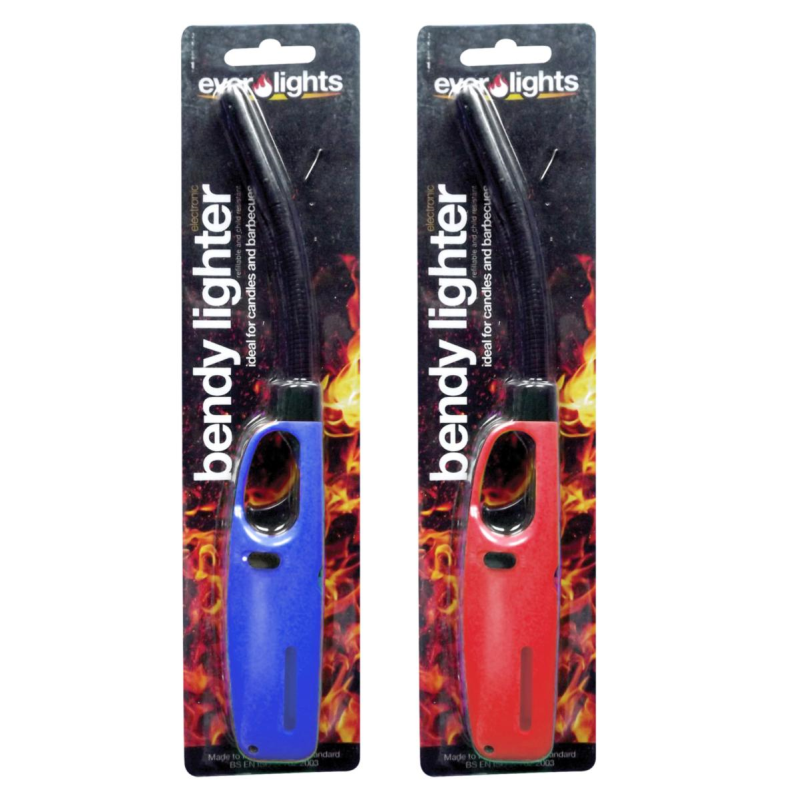 Refillable Elec Bendy Lighter 1pk