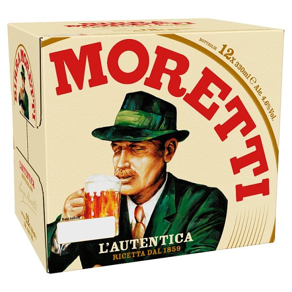 BIRRA MORETTI   12X330ML