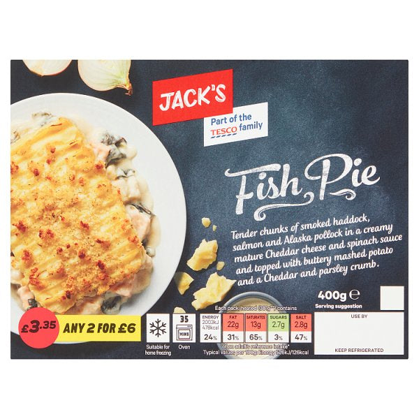 Jack's Fish Pie 400g
