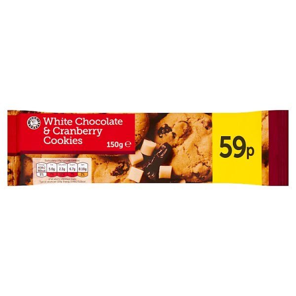 Es Wte Choc&Cran Cookies Pm