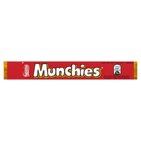 Munchies Milk Chocolate Tube 52g