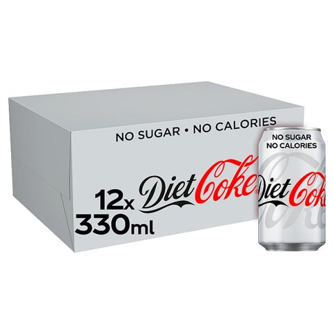 Diet Coke 12 x 330ml Cans