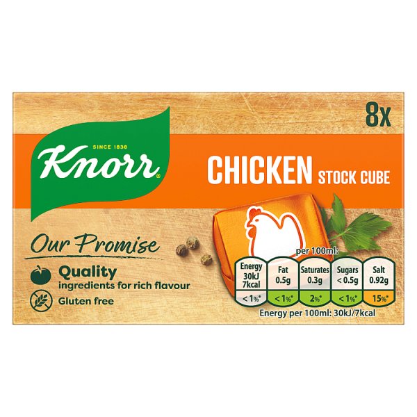 Knorr Chicken Stock Cubes 8 x 10 g