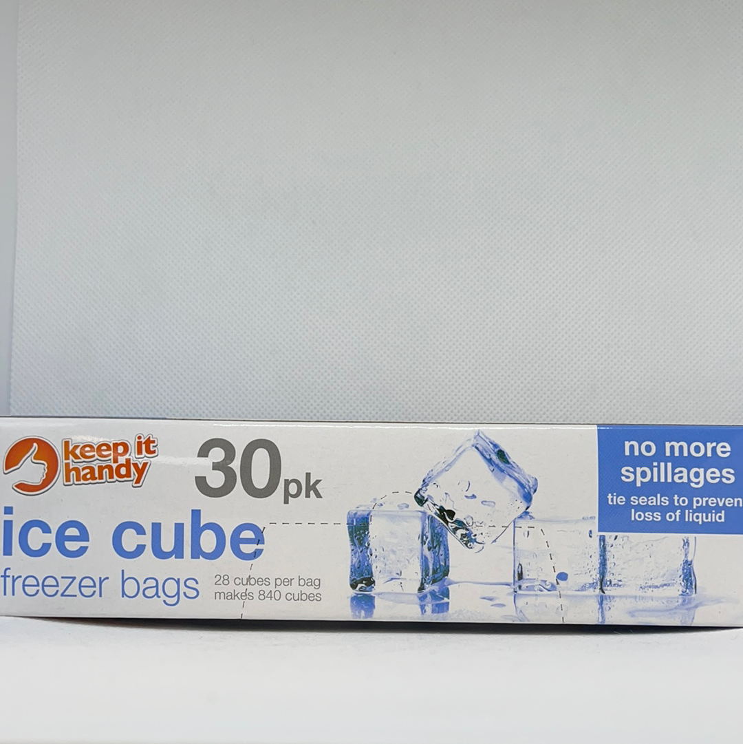 Keep It Handy Ice Cube Freezer Bags 30pkt