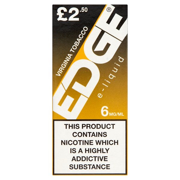 Edge Virginia Tobacco E-Liquid 6mg/ml 10ml [PM £2.50 ]