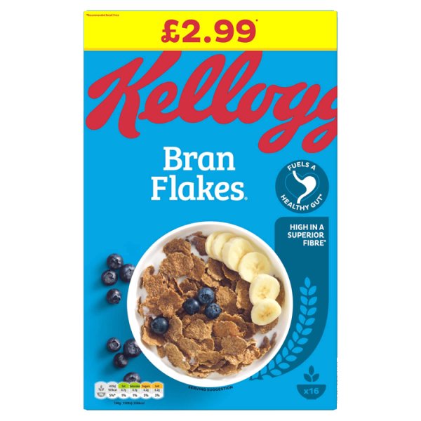 Kellogg's Bran Flakes Cereal, 500g [PM £2.99 ]