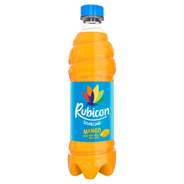 Rubicon Sparkling Mango Juice Drink 500ml, PMP, 99p