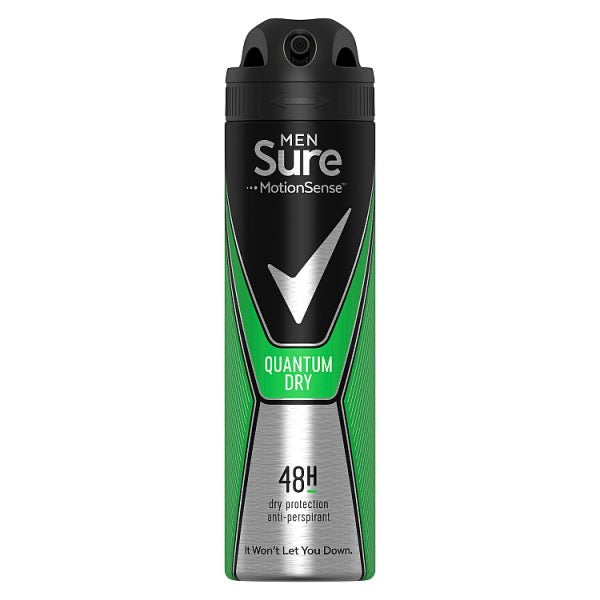 Sure Quantum Dry Anti-perspirant Deodorant Aerosol 150ml