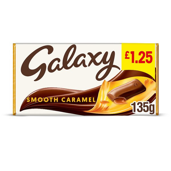 Galaxy & Milk Chocolate Block Bar 135g