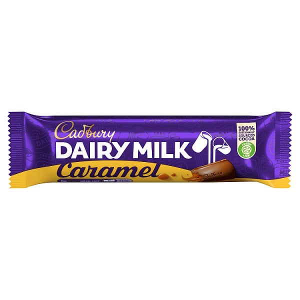 Cadbury Dairy Milk Caramel Chocolate Bar 45g