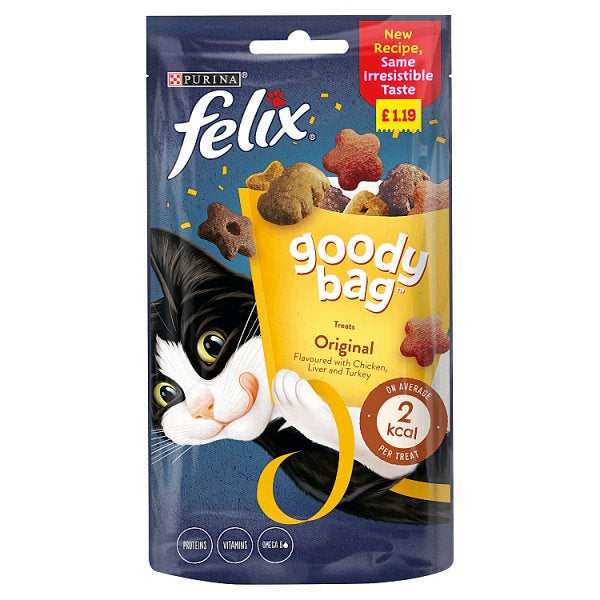 Felix Goody Bag Cat Treats Original 60g