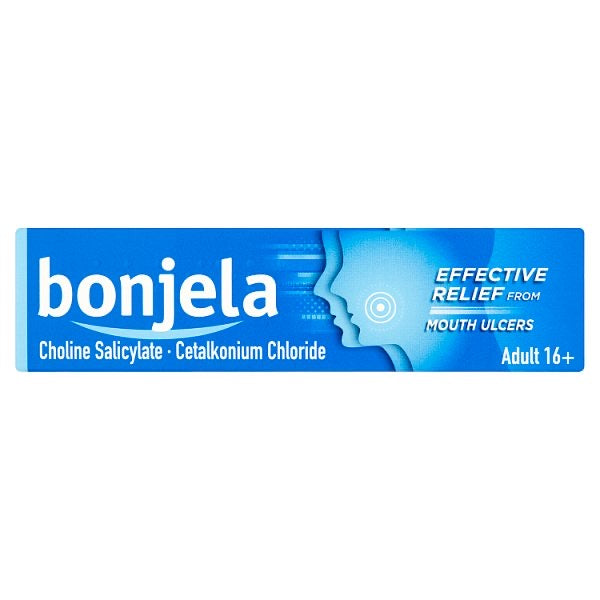 Bonjela Adult Ulcer Sugar Free Gel, 15g