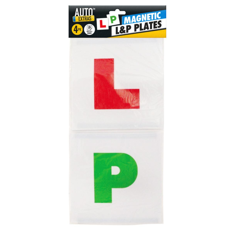 Magnetic L&P Plates 4pk