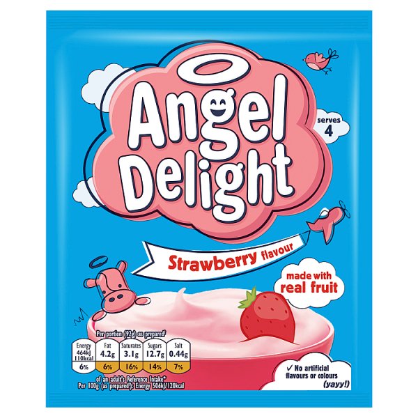 Angel Delight Strawberry Instant Dessert 59g