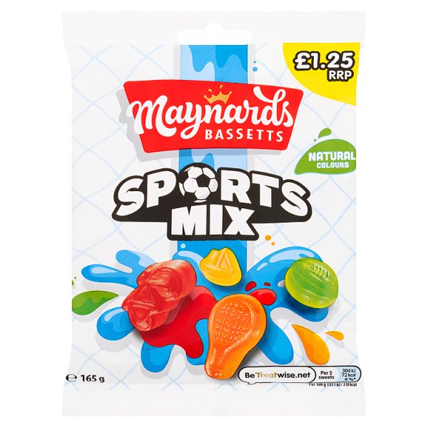 Maynards Bassetts Sports Mix 165g