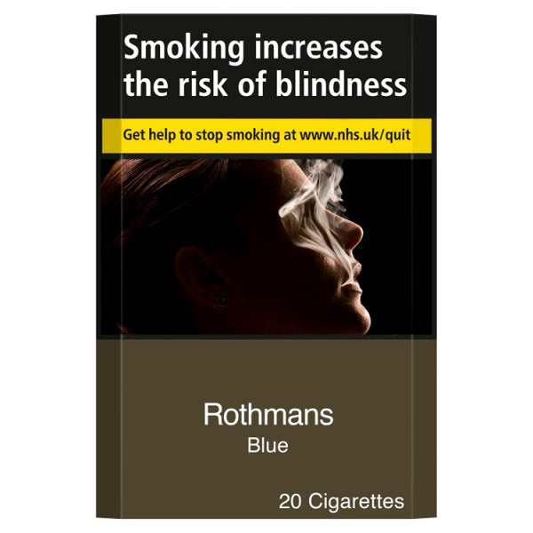 Rothmans Blue 20 Cigarettes