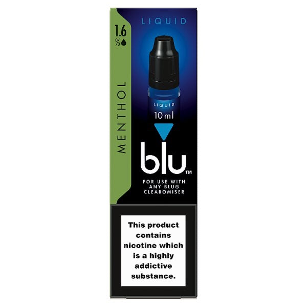 blu® Liquid Menthol 1.6% 10ml