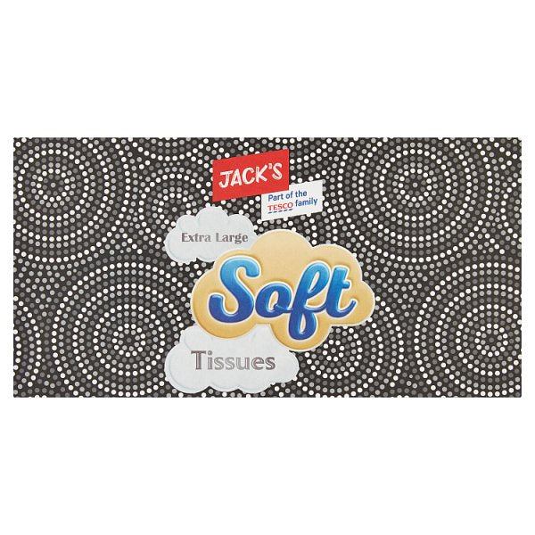 Jack's Extra Large Soft Tissues 100 Sheets