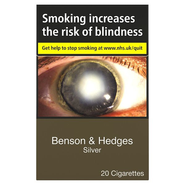 Benson & Hedges Silver 20 Cigarettes