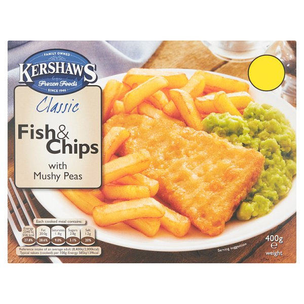 Kershaws Fish & Chips Classic 400g
