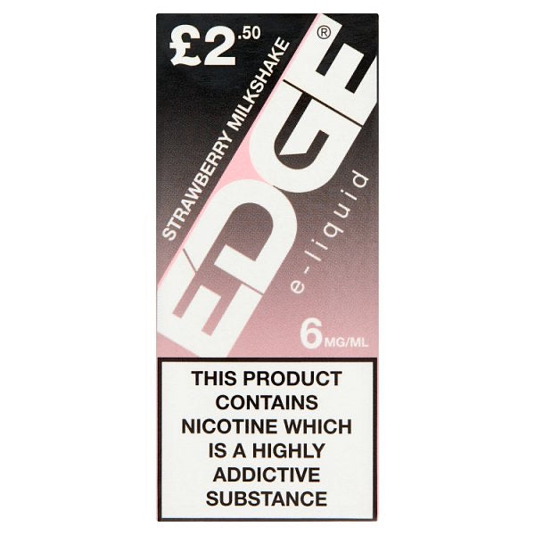 Edge Strawberry Milkshake E-Liquid 6mg/ml 10ml [PM £2.50 ]