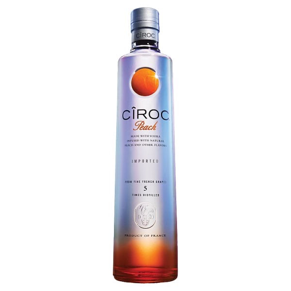 Ciroc Peach Flavoured Vodka, 70cl